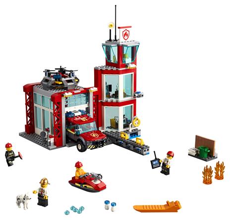 LEGO City Fire (60215). Caserma dei Pompieri - 4
