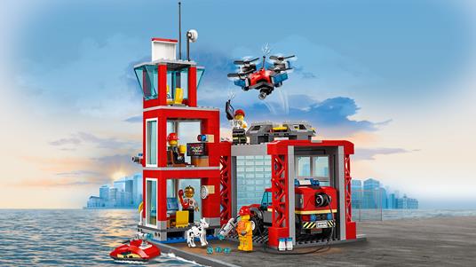 LEGO City Fire (60215). Caserma dei Pompieri - 7