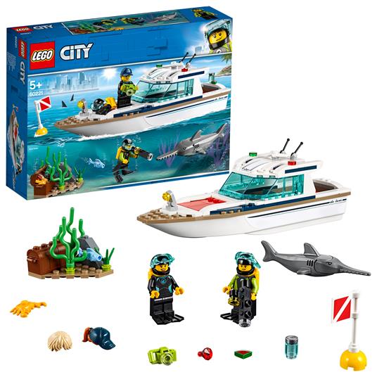 LEGO City Great Vehicles (60221). Yacht per immersioni - 12