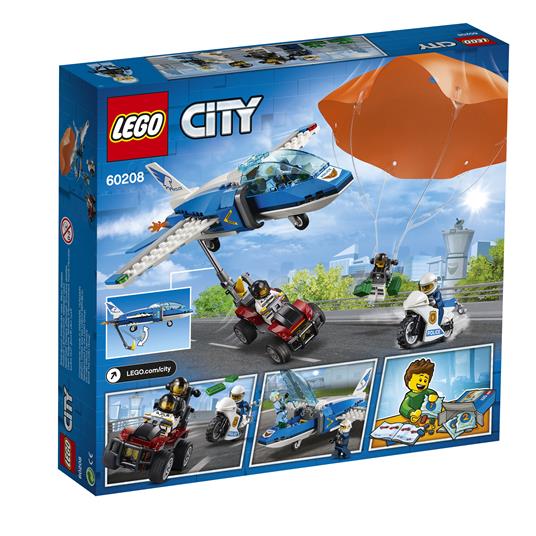 LEGO City Police (60208). Arresto con il paracadute della Polizia aerea - 4