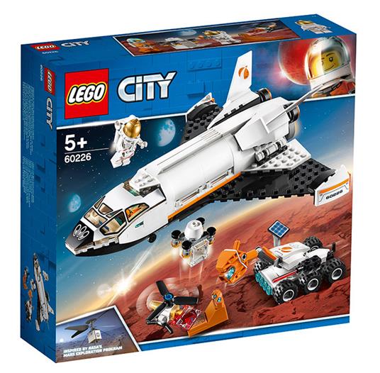 LEGO City 60226 - Shuttle di Ricerca su Marte