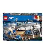 LEGO City Assemblaggio e trasporto del razzo - 60229