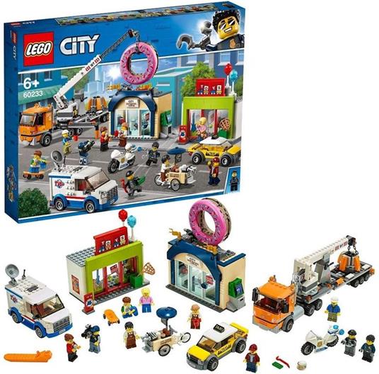LEGO City Town (60233). Inaugurazione della ciambelleria