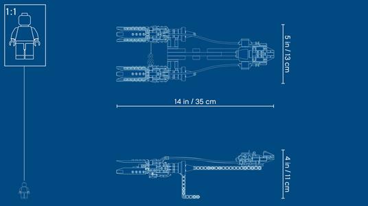 LEGO Star Wars (75258). Sguscio di Anakin. Edizione 20° Anniversario - 11