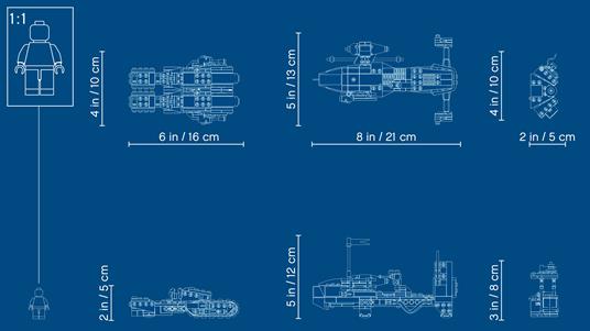 LEGO Star Wars (75250). Inseguimento sullo Speeder Pasaana - 10