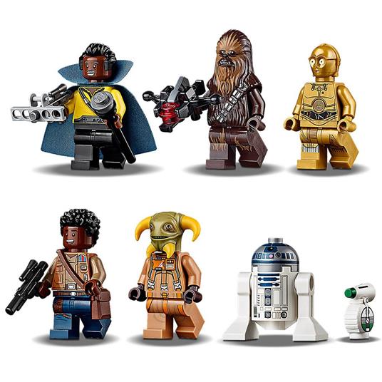 LEGO Star Wars 75257 Millennium Falcon, Modellino da Costruire con 7 Personaggi, Collezione: LAscesa di Skywalker - 4