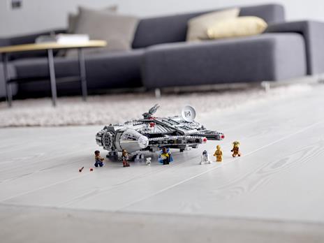 LEGO Star Wars 75257 Millennium Falcon, Modellino da Costruire con 7 Personaggi, Collezione: LAscesa di Skywalker - 11