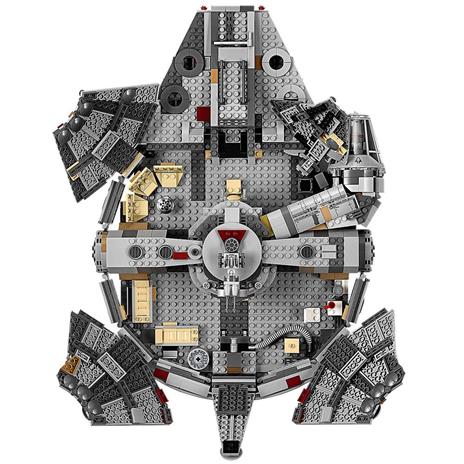 LEGO Star Wars 75257 Millennium Falcon, Modellino da Costruire con 7 Personaggi, Collezione: LAscesa di Skywalker - 5