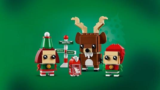 LEGO BrickHeadz (40353). Renna, elfo ed elfa - 3