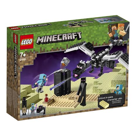 LEGO Minecraft (21151). La battaglia dell'End