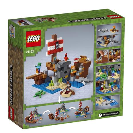 LEGO Minecraft (21152). Avventura sul galeone dei pirati - 12