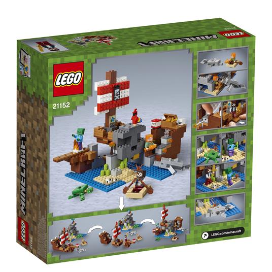 LEGO Minecraft (21152). Avventura sul galeone dei pirati - 12