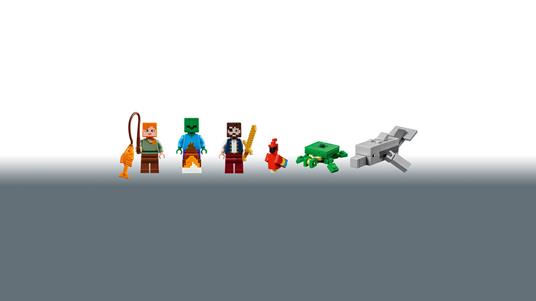 LEGO Minecraft (21152). Avventura sul galeone dei pirati - 5