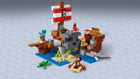 LEGO Minecraft (21152). Avventura sul galeone dei pirati - 7