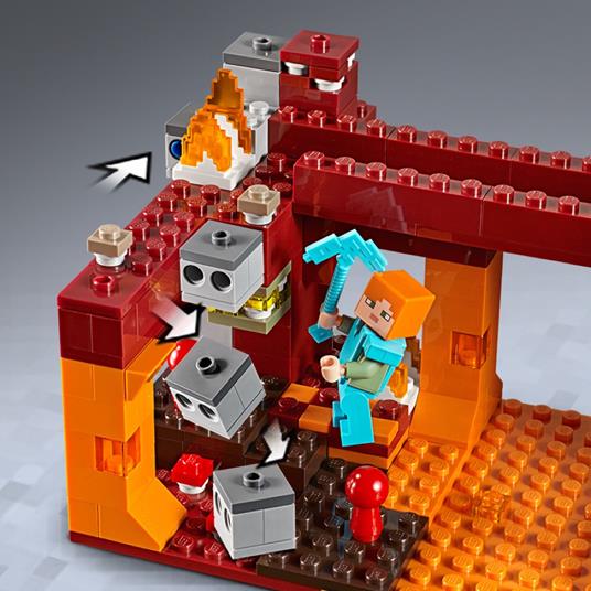 LEGO Minecraft (21154). Il Ponte del Blaze - 2