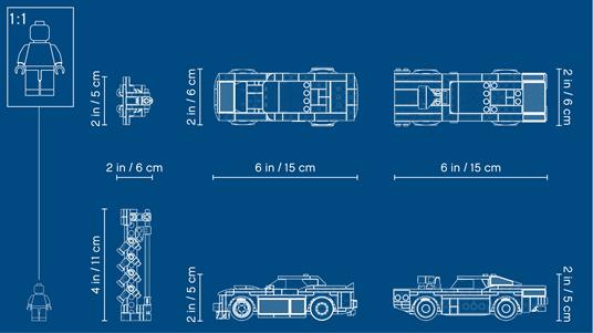 LEGO Speed Champions (75893). 2018 Dodge Challenger SRT Demon e 1970 Dodge Charger R/T - 11