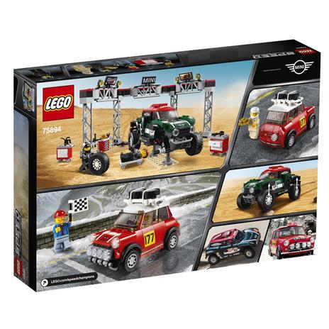 LEGO Speed Champions (75894). 1967 Mini Cooper S Rally e 2018 MINI John Cooper Works Buggy - 11