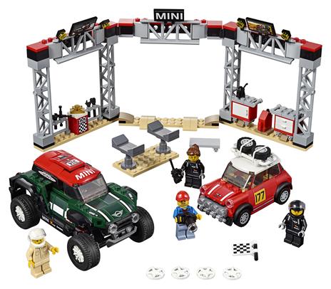 LEGO Speed Champions (75894). 1967 Mini Cooper S Rally e 2018 MINI John Cooper Works Buggy - 3