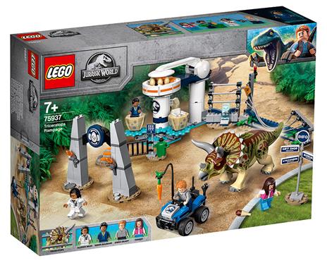 LEGO Jurassic World (75937). L'assalto del Triceratopo.