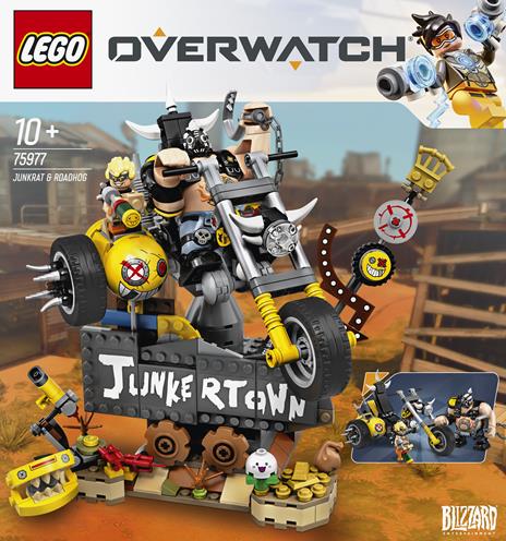 LEGO Overwatch (75977). Junkrat e Roadhog - 3