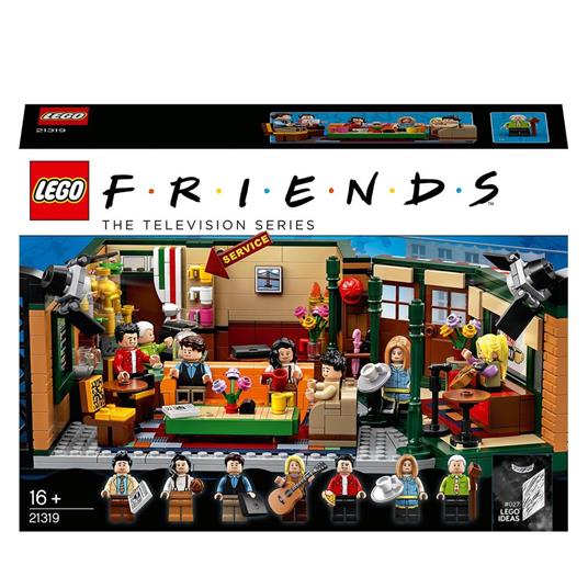 LEGO Ideas 21319 Central Perk, Set con l'Iconico Caffè e 7 Minifigure Friends, Gadget per il 25° Anniversario della Serie TV - 2