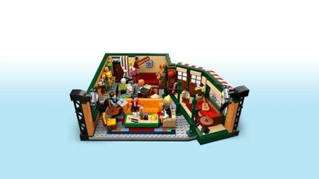 LEGO Ideas 21319 Central Perk, Set con l'Iconico Caffè e 7 Minifigure Friends, Gadget per il 25° Anniversario della Serie TV - 18