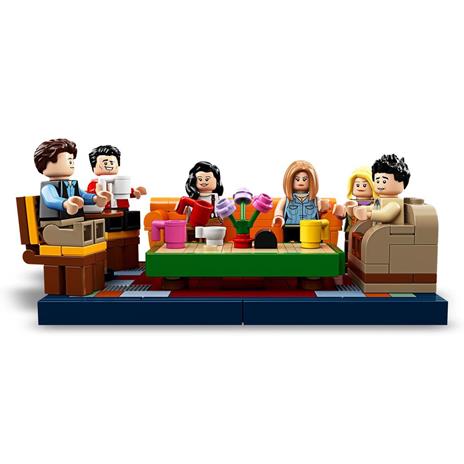 LEGO Ideas 21319 Central Perk, Set con l'Iconico Caffè e 7 Minifigure Friends, Gadget per il 25° Anniversario della Serie TV - 5