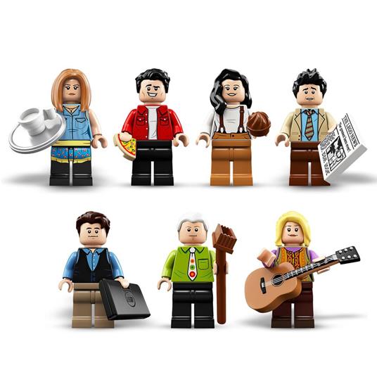 LEGO Ideas 21319 Central Perk, Set con l'Iconico Caffè e 7 Minifigure Friends, Gadget per il 25° Anniversario della Serie TV - 6