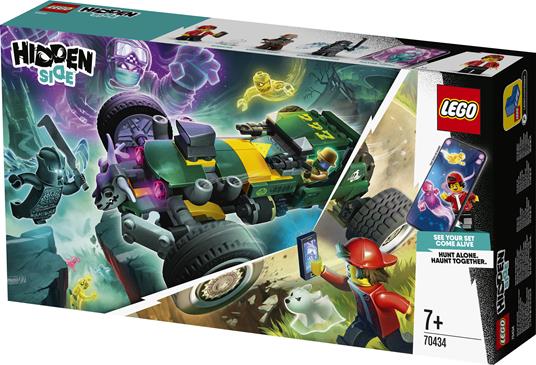 LEGO Hidden Side (70434). Auto da corsa fantasmagorica - 12