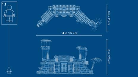 LEGO Hidden Side (70435). Prigione abbandonata di Newbury - 11