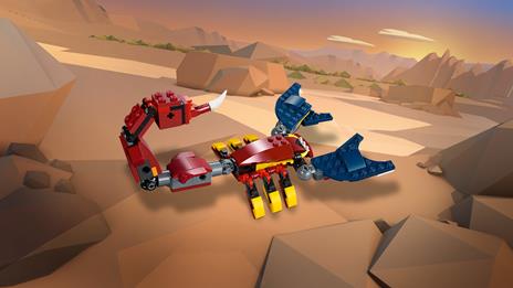 LEGO Creator (31102). Drago del fuoco - 6