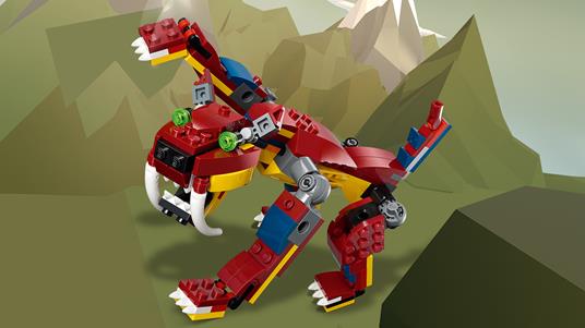LEGO Creator (31102). Drago del fuoco - 7
