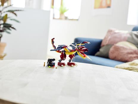 LEGO Creator (31102). Drago del fuoco - 8