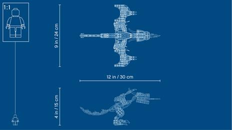 LEGO Creator (31102). Drago del fuoco - 10