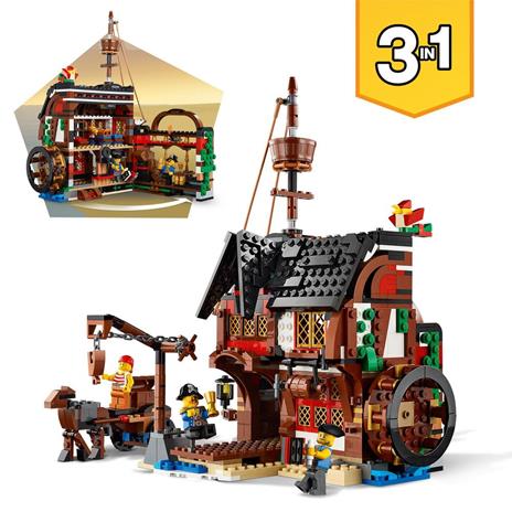 LEGO Creator (31109). Galeone dei pirati - 6