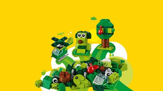 LEGO Classic (11007). Mattoncini verdi creativi - 8