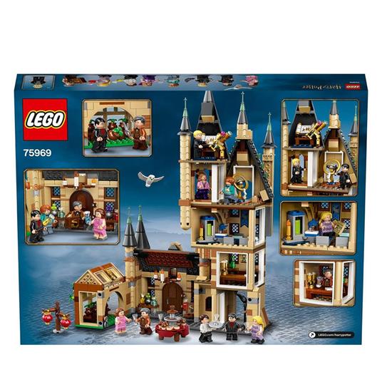 LEGO Harry Potter 75969 Torre di Astronomia di Hogwarts, Castello Giocattolo Compatibile, Giochi per Bambini dai 9 Anni - 13