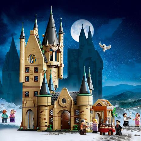 LEGO Harry Potter 75969 Torre di Astronomia di Hogwarts, Castello Giocattolo Compatibile, Giochi per Bambini dai 9 Anni - 11