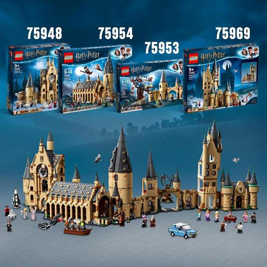 LEGO Harry Potter 75969 Torre di Astronomia di Hogwarts, Castello  Giocattolo Compatibile, Giochi per Bambini dai 9 Anni