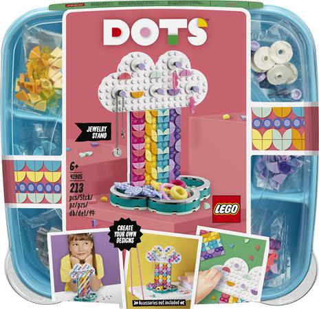 LEGO DOTS (41905). Portagioielli arcobaleno - 12