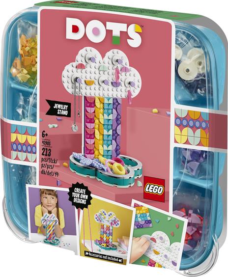LEGO DOTS (41905). Portagioielli arcobaleno - 10