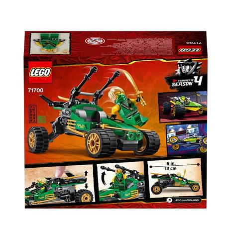 LEGO NINJAGO 71700 Fuoristrada della Giungla con Minifigura di Lloyd, Set da Costruzione Torneo degli Elementi - 11