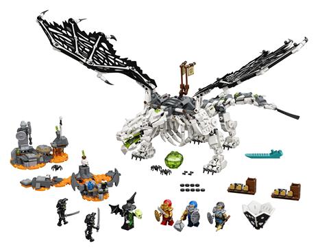 LEGO Ninjago (71721). Drago dello Stregone Teschio - 5