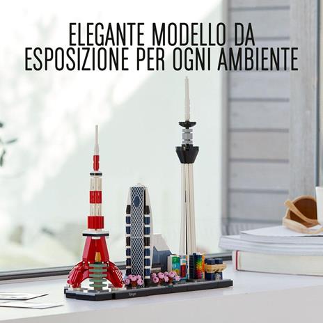 LEGO Architecture 21051 Tokyo, Collezione Skyline, Set di Edifici da Collezione per Adulti - 4