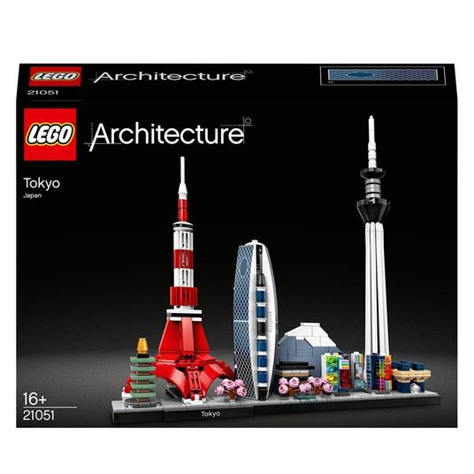 LEGO Architecture 21051 Tokyo, Collezione Skyline, Set di Edifici da Collezione per Adulti - 5