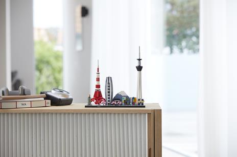 LEGO Architecture 21051 Tokyo, Collezione Skyline, Set di Edifici da Collezione per Adulti - 10