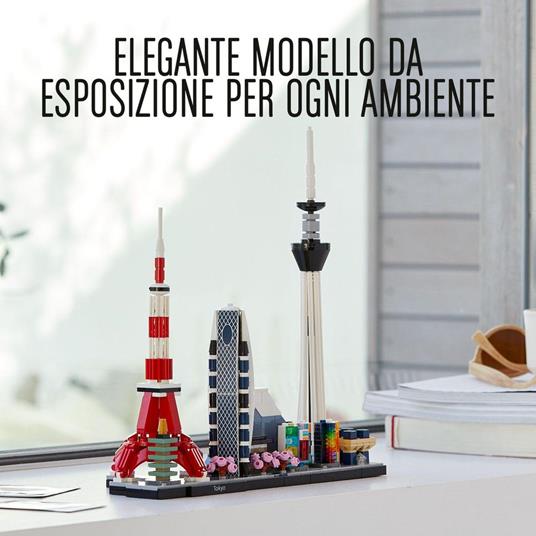 LEGO Architecture 21051 Tokyo, Collezione Skyline, Set di Edifici da Collezione per Adulti - 9