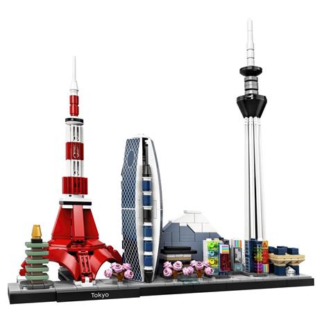 LEGO Architecture 21051 Tokyo, Collezione Skyline, Set di Edifici da Collezione per Adulti - 13