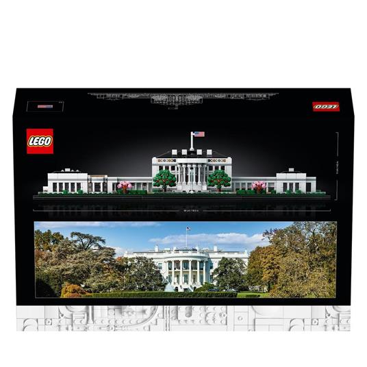 LEGO Architecture 21054 La Casa Bianca, Collezione Monumenti per Adulti, Idea Regalo da Collezione - 9