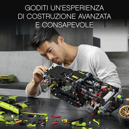 LEGO Technic 42115 Lamborghini Sián FKP 37, Set con Auto Sportiva, Modellino di Macchina da Costruire per Adulti, Idea Regalo - 5